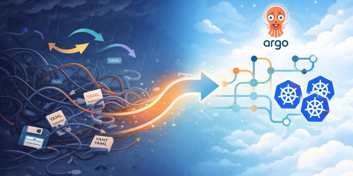 Transformation from chaotic tangled deployments to organized GitOps with ArgoCD and Kubernetes