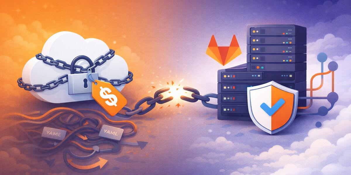 Breaking free from chained SaaS cloud to self-hosted GitLab with security shield
