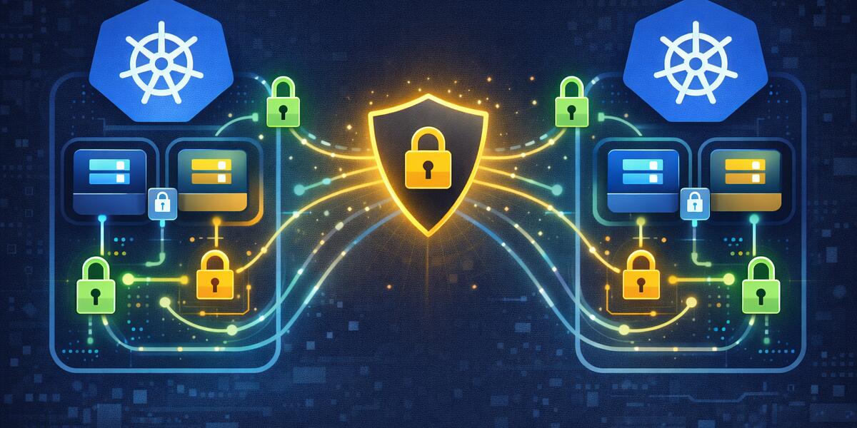 HashiCorp Vault securing Kubernetes secrets with multi-cluster architecture